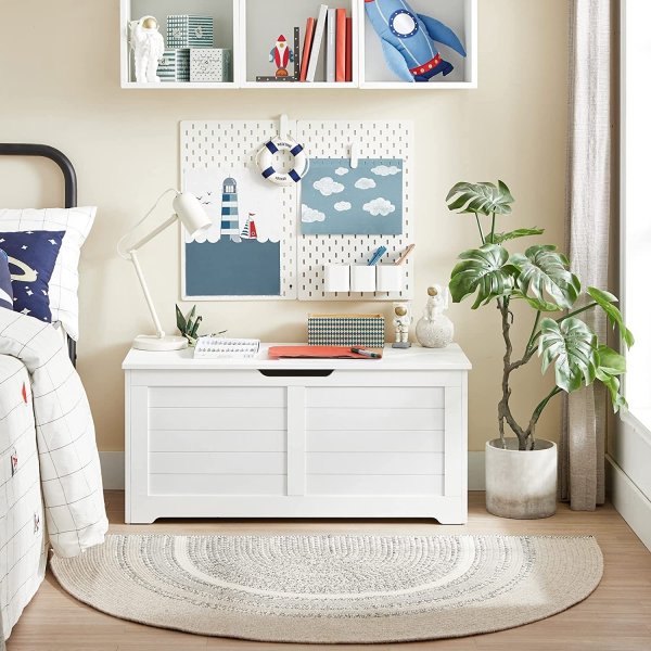 Todd Aufbewahrungstruhe - Weiß Todd Aufbewahrungstruhe - Weiß