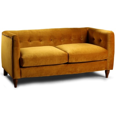 Happy 2-Sitzer-Sofa - Jede Farbe und jeder Stoff