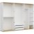 Lyn Kleiderschrank 270 x 52 x 206 cm - Wei