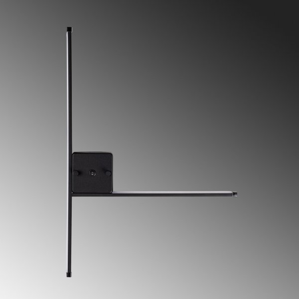 Sarf Wandleuchte - Schwarz Sarf Wandleuchte - Schwarz