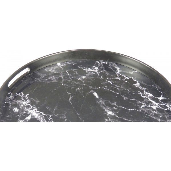 Charmion Serviertablett - Marmor