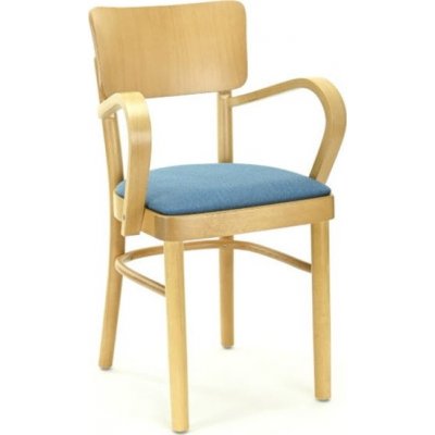 Novo-Sessel mit gepolstertem Sitz - Optionale Farbe der Polsterung und des Gestells