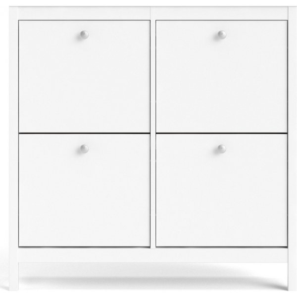 Schuhschrank Madrid - Weiß Schuhschrank Madrid - Weiß