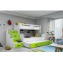 Max Etagenbett mit Zustellbett 120 x 200 cm - Beliebige Farbe