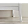 Barock-Kleiderschrank mit 3 Tren - Wei