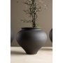 Rellis Vase 18 x 18 cm - Schwarz