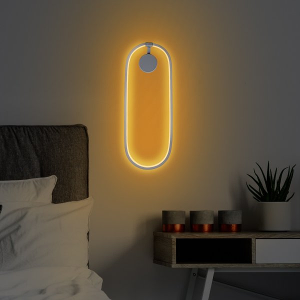 Tranceto Wandleuchte - Grau Tranceto Wandleuchte - Grau