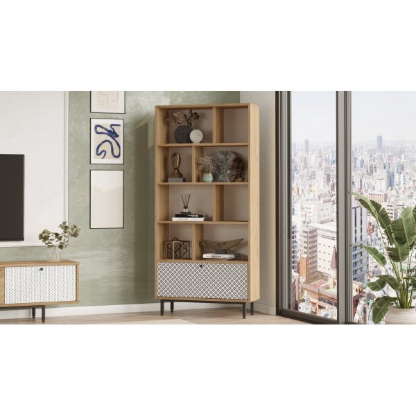 Crea B�cherregal - Eiche