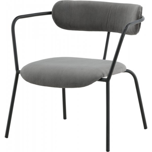 Shaun Sessel - Grauer Kordsamt Shaun Sessel - Grauer Kordsamt