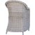Mercury Sessel aus Rattan - Zement + Mbelpflegeset fr Textilien