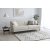 Hanna beiges 3-Sitzer-Sofa + Mbelpflegeset fr Textilien