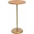 Stilvoller Beistelltisch 40 cm - Gold/Eiche