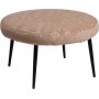 Leinenhocker - Beige