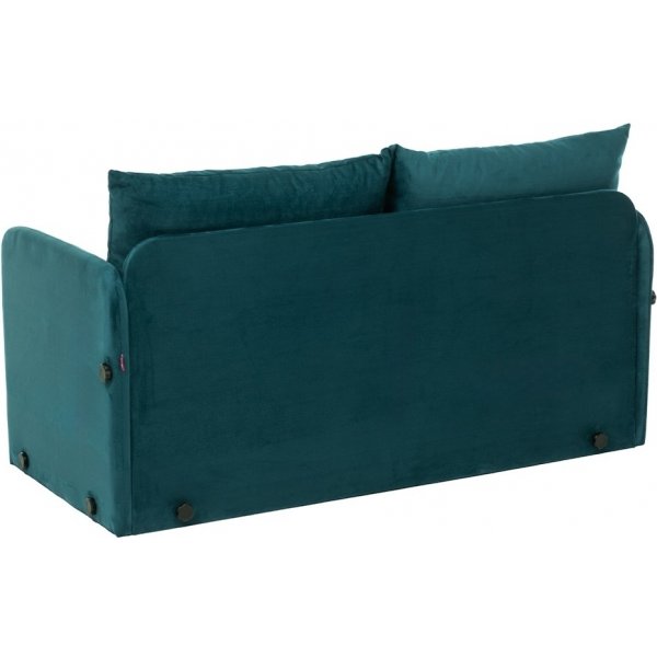 Saga 2-Sitzer-Schlafsofa XL - Petroleumgrün Saga 2-Sitzer-Schlafsofa XL - Petroleumgrün