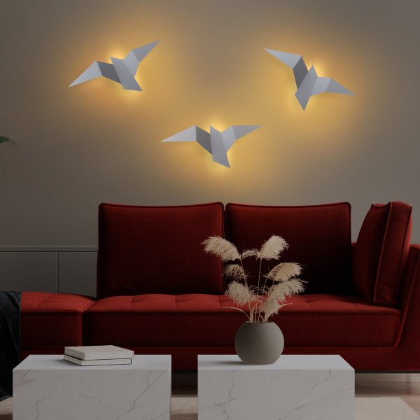 Pacali Wandleuchte 56 x 24 cm - Grau Pacali Wandleuchte 56 x 24 cm - Grau