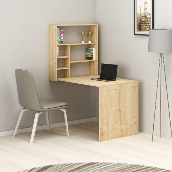 Sedir Eckschreibtisch 59x90 cm - Eiche