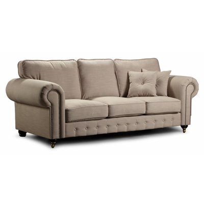Chester York 3-Sitzer-Sofa 250 cm - Alle Farben und Stoffe