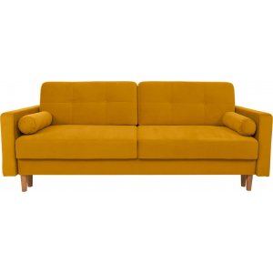 Noret 3-Sitzer Schlafsofa - Gelb