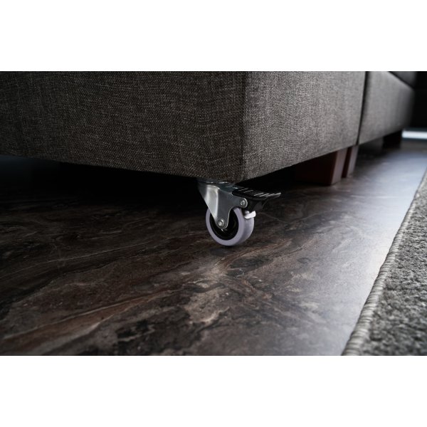 Manama Ecksofa rechts - Anthrazit