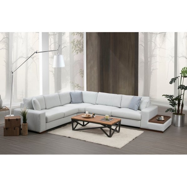 Ecksofa Lombardo - Beige Ecksofa Lombardo - Beige