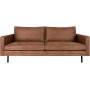 Malaga 2,5-Sitzer-Sofa - Dunkelbraun