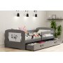 Filip Juniorbett mit Aufbewahrungsbox 80 x 160 cm - Beliebige Farbe