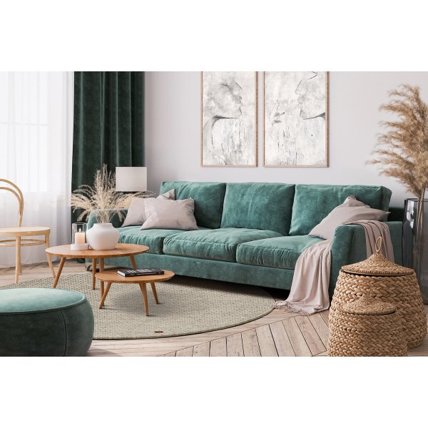 Torekov handgewebter Teppich Weiß Torekov handgewebter Teppich Weiß