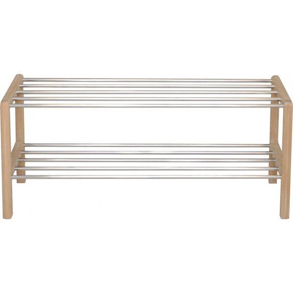 Zirkus-Schuhregal - weiß pigmentierte Eiche Zirkus-Schuhregal - weiß pigmentierte Eiche