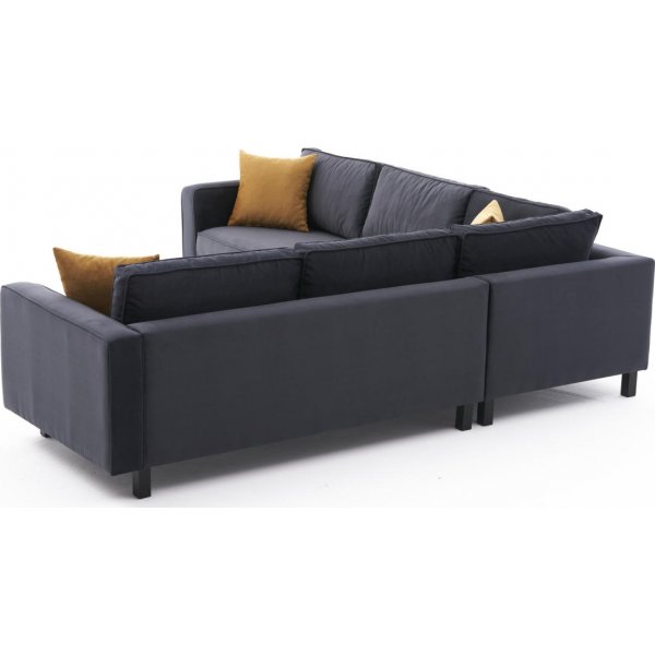 Ecksofa Anthrazit Samt Ecksofa Anthrazit Samt