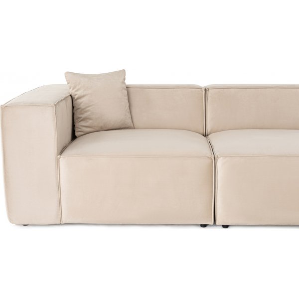 Lora 2-Sitzer-Sofa - Creme Lora 2-Sitzer-Sofa - Creme
