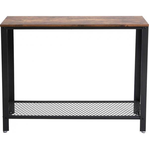 Freddie Konsolentisch 101,5 x 35 cm - Braun/Schwarz