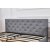 Tingsryd Doppelbett 160 x 200 cm - Grau + Mbelpflegeset fr Textilien