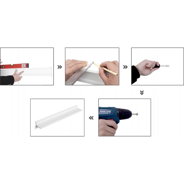 Suwon Wandregal 60 cm - Wei