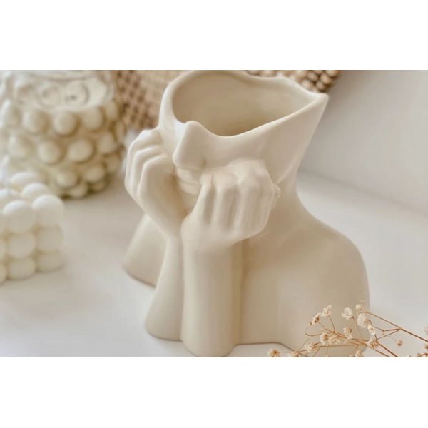 Revo Vase - Creme Revo Vase - Creme
