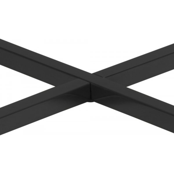 Alisma Couchtisch Ø80 cm - Weißer Marmor/Schwarz Alisma Couchtisch Ø80 cm - Weißer Marmor/Schwarz