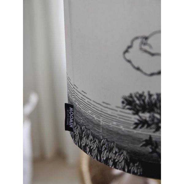 Zylindrischer Mumin-Himmel-Deckenlampenschirm - Sky - 35 cm