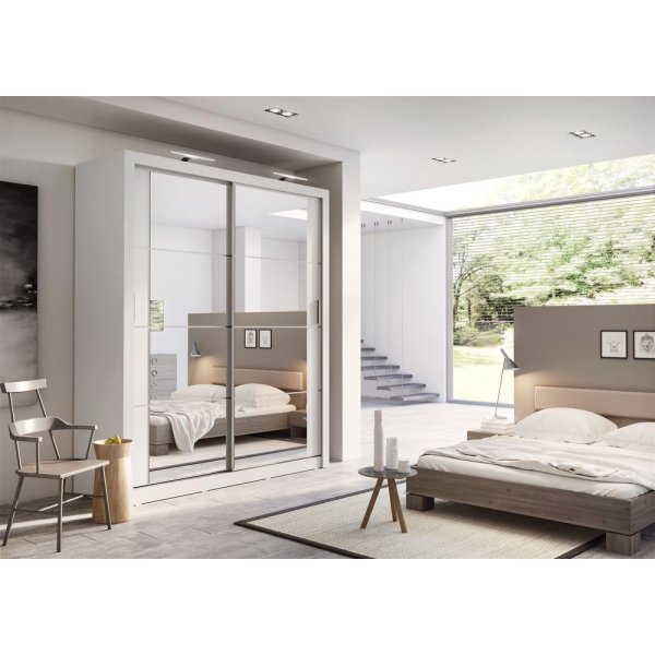 Mervyn garderobe - Weiß Mervyn garderobe - Weiß