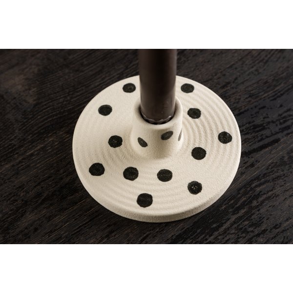 Bette Kerzenständer 12 x 5 cm - Schwarz/Weiß Bette Kerzenständer 12 x 5 cm - Schwarz/Weiß