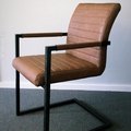 Kundenbild Sessel Kensley - Braun / Schwarz