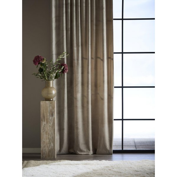 Elise-Vorhang - Nougat-Samt