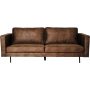 Balbus 3-Sitzer-Sofa - Dunkelbraun