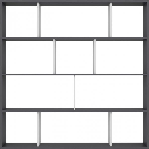 Hodbi Bcherregal - Anthrazit/Wei