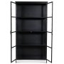 Industry Vitrinenschrank aus Metall - Metall / Glas