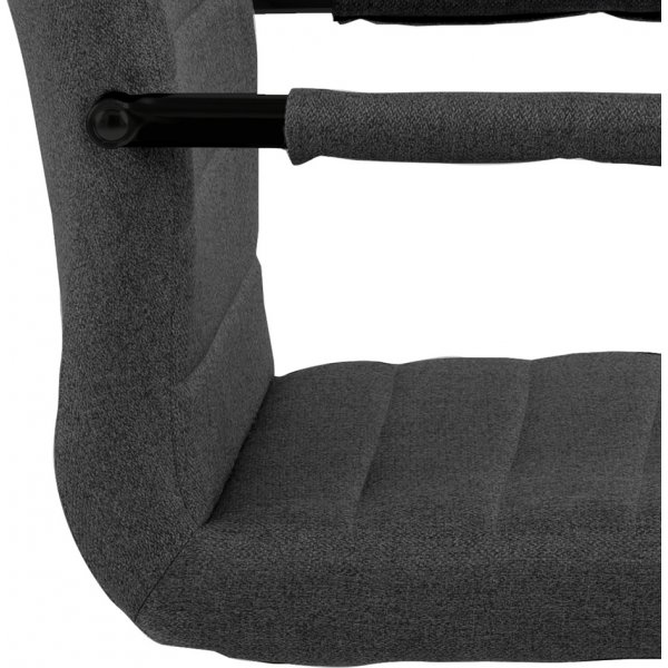 Sessel Moon - Grau/Schwarz