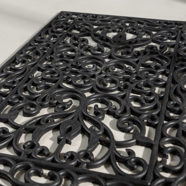 Mats Fumatte 45 x 75 cm - Schwarz