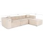 Lora Diwansofa - Creme