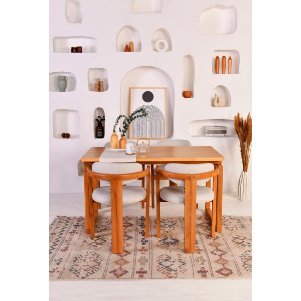 Cheri Lebensmittelgruppe 2 - Eiche/Creme