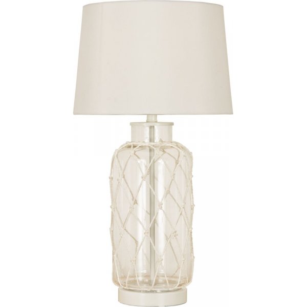 Marine-Tischlampe - Wei/klar