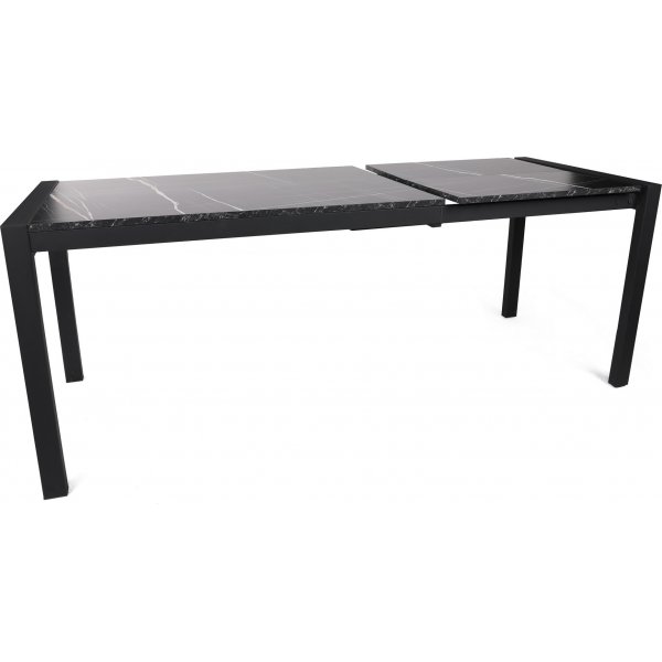 Silva Esstisch 120-187 x 74 cm - Schwarz Silva Esstisch 120-187 x 74 cm - Schwarz