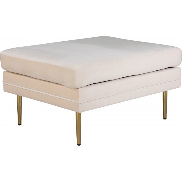 Savanna Pouf - Beige Samt Savanna Pouf - Beige Samt